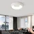 Brilagi - LED prigušiva stropno svetlo FALCON MODERN LED/30W/230V 40 cm bela + DO