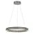 Rabalux Trixo LED luster 60 cm 60 W daljinski upravljač siva 72277