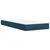 Box spring postelja z vzmetnico temno modra 80x200 cm žamet