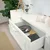 SMEVIKEN Front fioke, bela, 60x26 cm
