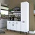 Hanah Home Komoda 160x198,6x40cm Bela