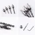 Silver Tools Set 7 svedrov za les 3-10 mm + nastavljiva konusna povrtala