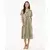 Mexx Ženska haljina MF006301461W, Midi, Maslinasta