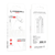 Handsfree slusalice Comicell Superior CO-BM61 univerzalne 3.5 mm bele