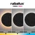 Rabalux 71524 - LED zidna svetiljka TIMMO LED/12W/230V 3000/4500/6500K crna