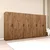 HANAH HOME Ormar u boji drveta Kardelen 1600 124
