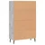 Visoka komoda boja betona 69,5 x 31 x 115 cm konstruirano drvo