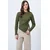 Trend Alacati Stili Ženska bluza Alc-X14716, Kaki