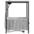 Noćni ormar 2 pcs Siva Sonoma 42 x 41 x 56 cm Konstruirano drvo
