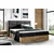 Boxspring postelja Wood2 - 140x200 cm