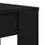 Blagovaonski stol crni hrast 120x60x76 cm konstruirano drvo