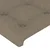 Vidaxl LED posteljno vzglavje taupe 93x16x78/88 cm blago