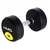 HMS HG Pro Rubbered One-Handed Dumbbell 14 kg