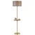 Aberto Design Podna lampa Mercan , 160 cm E27, Zlatne boje
