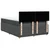 Vidaxl Box spring posteljni z vzmetnico temno siv 140x190 cm blago