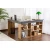 HANAH HOME Radni sto Vesper Anthracite Atlantic Pine
