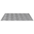 Stepenica Četvrtasti 2 pcs Srebrno 50 x 50 cm Aluminij