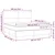 Vidaxl Box spring postelja z vzmetnico temno siva 180x200 cm blago