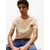 Tommy Jeans Majica temno bež/mornarska/rdeča/bela