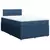 vidaXL vidaXL Box spring postelja z vzmetnico moder 120x200 cm blago, (21291074)