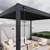 Rojaplast Bioklimatska pergola INTRO NEO 4x3 m, aluminij – prostostoječa - Z MONTAŽO