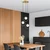 Opviq Luster Dolunay-4507, 47x47x115cm, IP20, Belo-zlatne boje