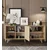 Hanah Home komoda Latina Modern 180, 180 cm, hrast Sapphire
