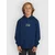 ONEILL Majica Graphic  temno modra / siva