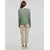 Only  Puloverji ONLCAMILLA V-NECK L/S PULLOVER KNT  Kaki