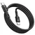 Hoco Kabel USB-C na USB-C Hoco PD 3A 60 W, 1 m, X83, črn