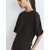 Pull&Bear Široka majica antracit