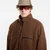 Bomber Gramicci Reversible Sherpa Jacket Dark Brown/black M