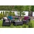 Baštenski set Corfu II Pe ratan CU 223204 Curver – Allibert