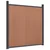 Vidaxl Ograjni panel rjav 526x186 WPC
