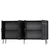 Hanah Home Konzola Line KB150, 150x75x35 cm, Antracit-srebrne boje