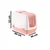 Paws & Whiskers Toalet za mačke 5092-2, Roze