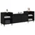 TV ormar Crni hrast 160 x 35 x 55 cm Konstruirano drvo