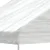 Sjenica s krovom bijela 2,28 x 2,23 x 2,69 m polietilen