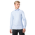 OLYMP Poslovna srajca No. 6 Faux Uni, modra
