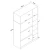 Hanah home Ormar 145x239x55cm Beli