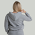 STRIX Women‘s ZOA Zip-Up Sweatshirt Smoke