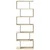 Pregrada / regal za knjige 6 razina hrast 70x24x193 cm drveni