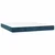 Box spring postelja z vzmetnico temno modra 180x200 cm žamet