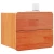 Noćni ormarić 2 pcs Smeđa 39 x 34 x 33 cm Masivna borovina