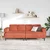 Sofa Crvena narančasta 250 x 188 x 76 cm Kordura tekstil