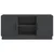TV ormar Crna 102 x 34,5 x 47 cm Konstruirano drvo