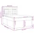 vidaXL vidaXL Box spring postelja z vzmetnico modra 160x200 cm blago, (21305906)