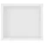 Viseći TV ormarić bijeli 100 x 30 x 26,5 cm konstruirano drvo