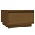 Vidaxl Klubska mizica medeno rjava 55x56x32 cm trdna borovina
