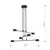 Luster na sajli MODUS 6xGX53/10W/230V crna
